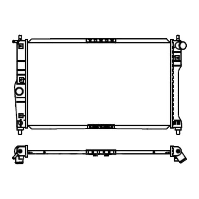 Protex Radiator RADDW505P