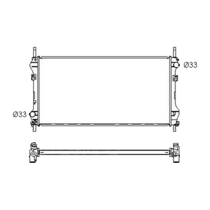 Protex Radiator RADF059P