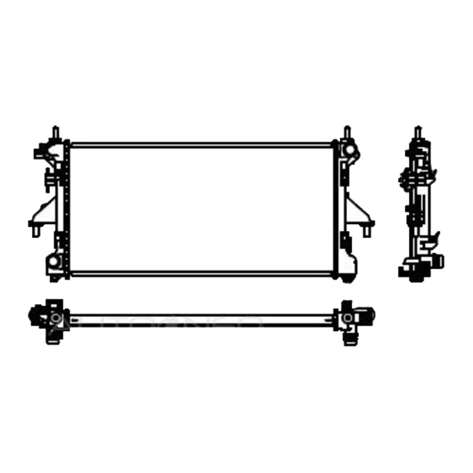 Protex Radiator RADFT492P