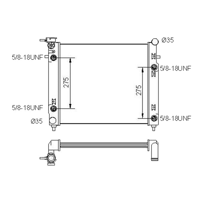 Protex Radiator RADH247P