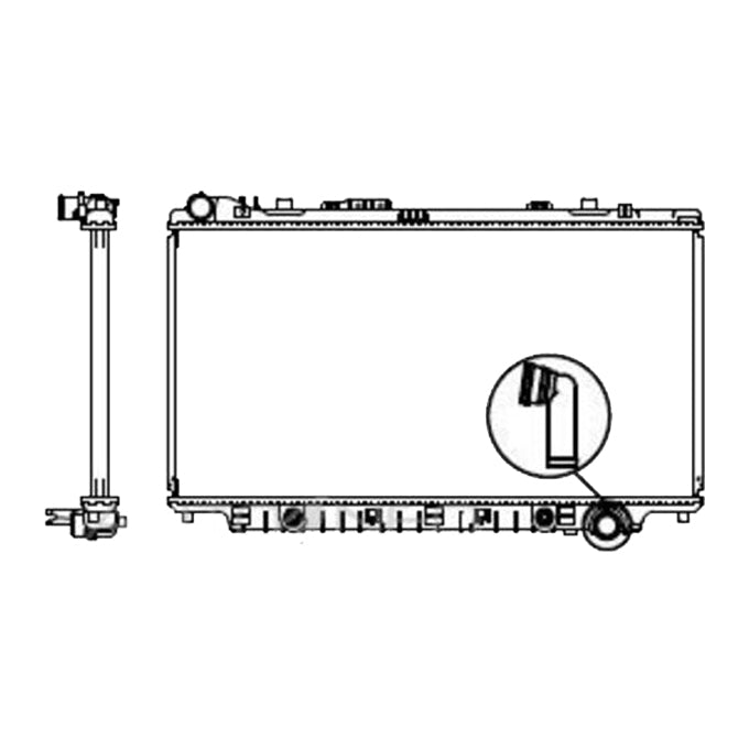 Protex Radiator RADH369P