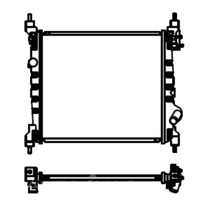 Protex Radiator RADH395P