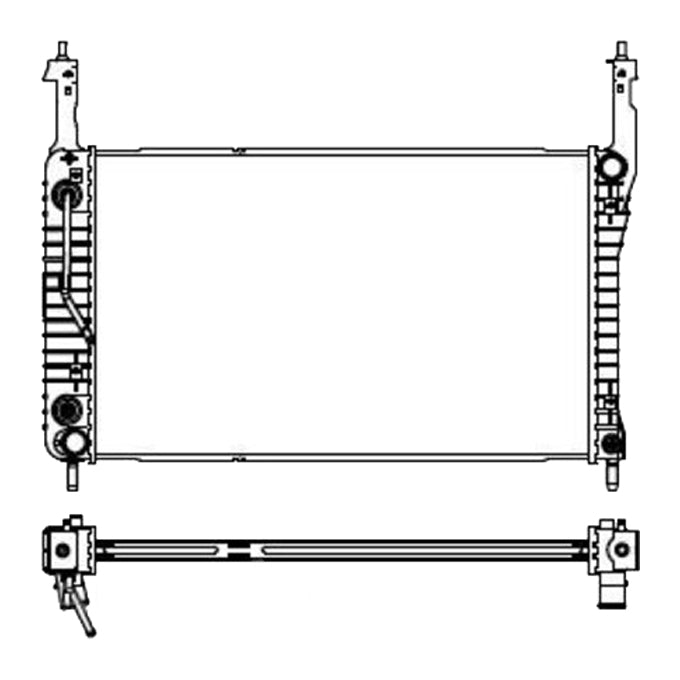 Protex Radiator RADH396P