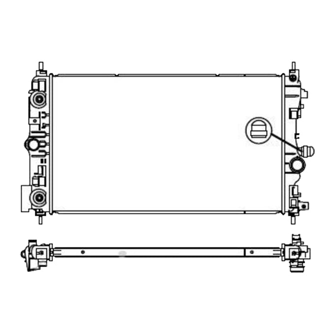 Protex Radiator RADH399P