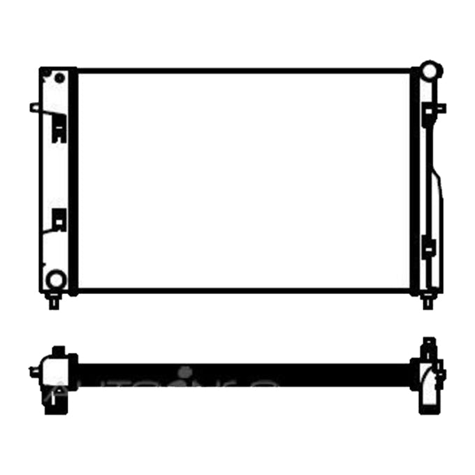 Protex Radiator RADH407P