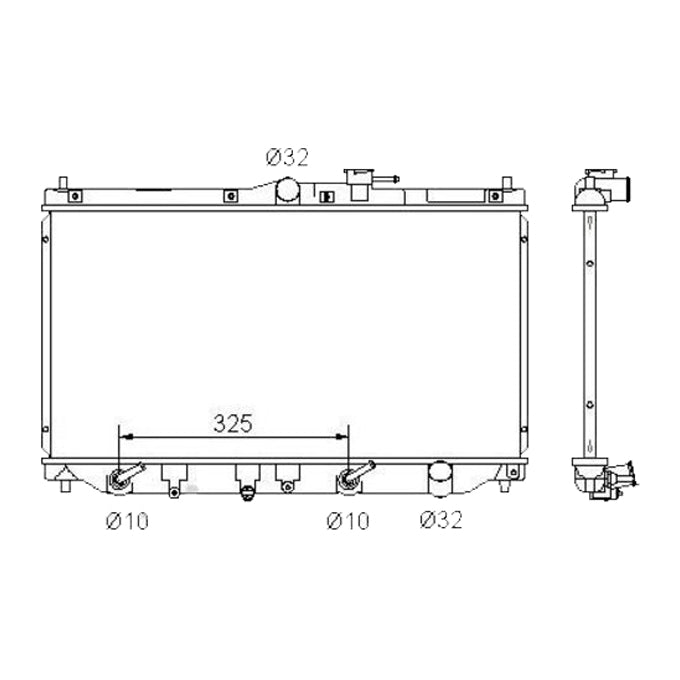 Protex Radiator RADHN014P