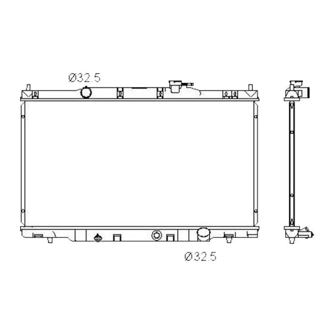 Protex Radiator RADHN063P