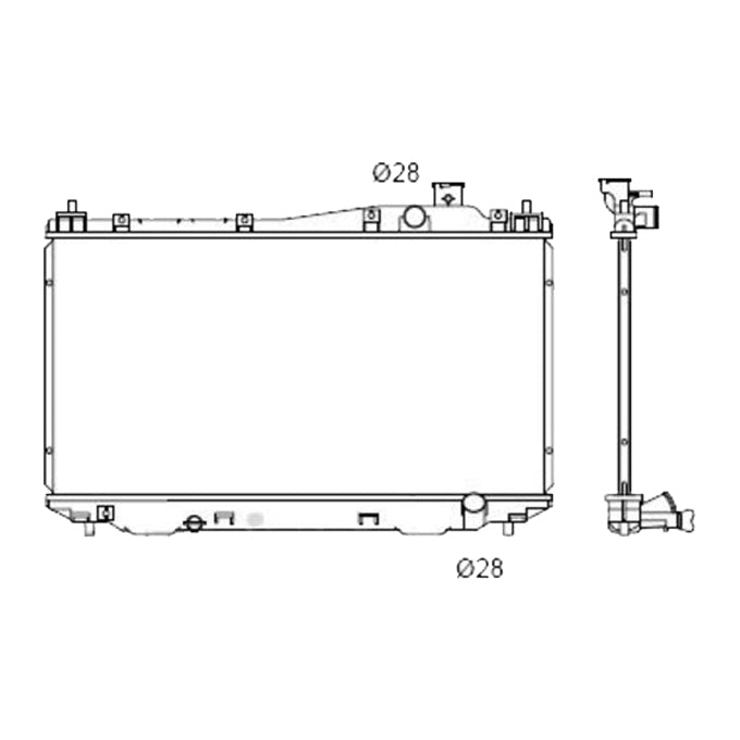 Protex Radiator RADHN096P