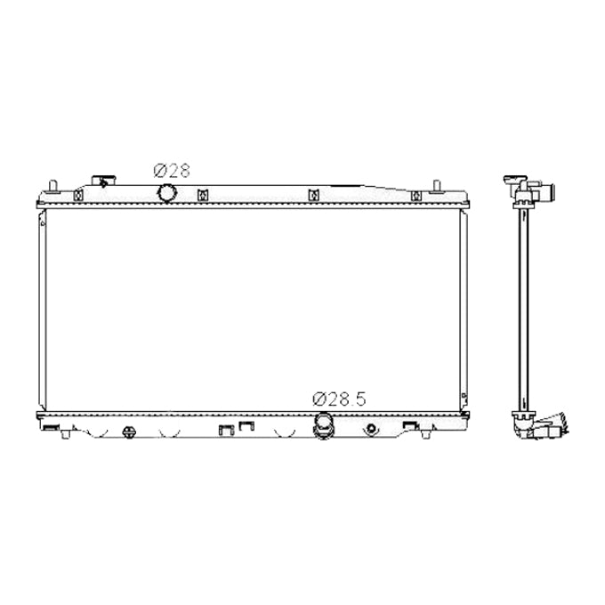 Protex Radiator RADHN315P