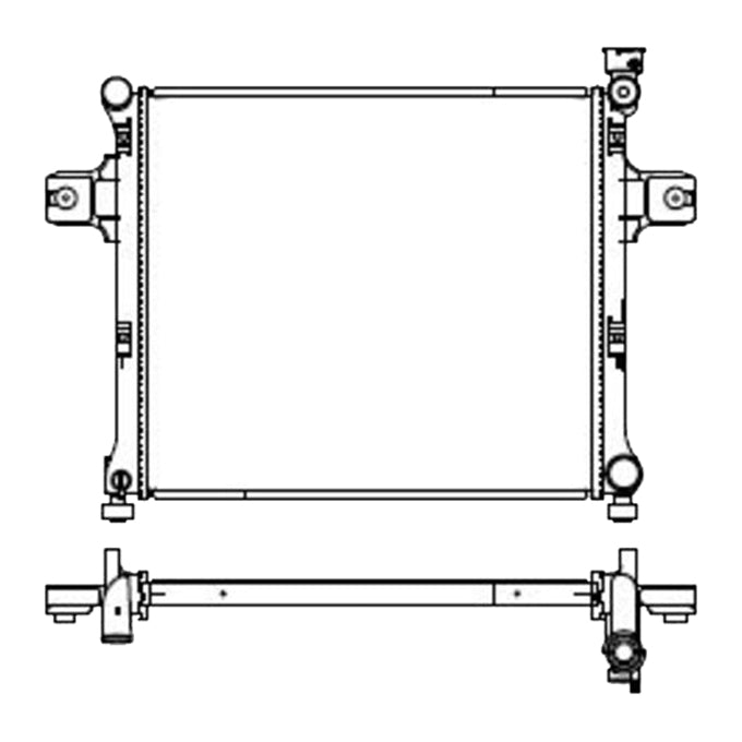 Protex Radiator RADJ457P
