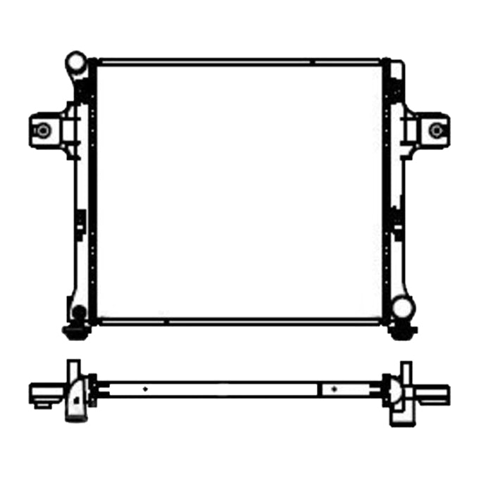 Protex Radiator RADJ495P
