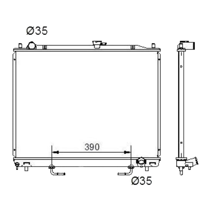 Protex Radiator RADMT311P