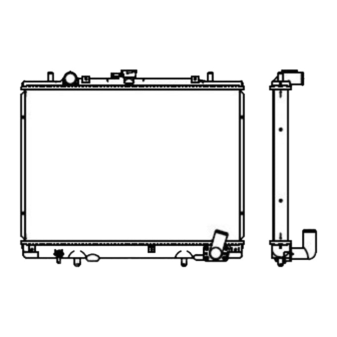 Protex Radiator RADMT454P