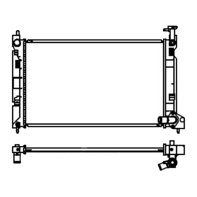 Protex Radiator RADMT498P