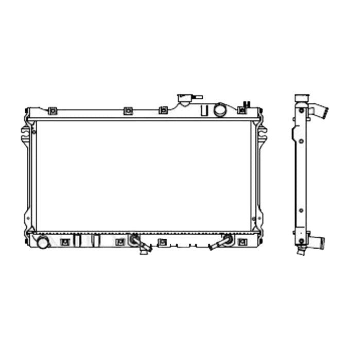 Protex Radiator RADMZ533P