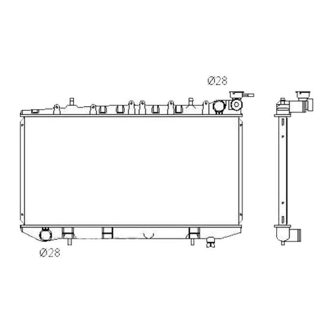 Protex Radiator RADN172P
