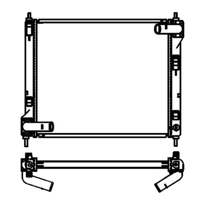 Protex Radiator RADN372P