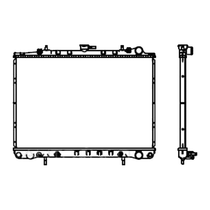 Protex Radiator RADN484P