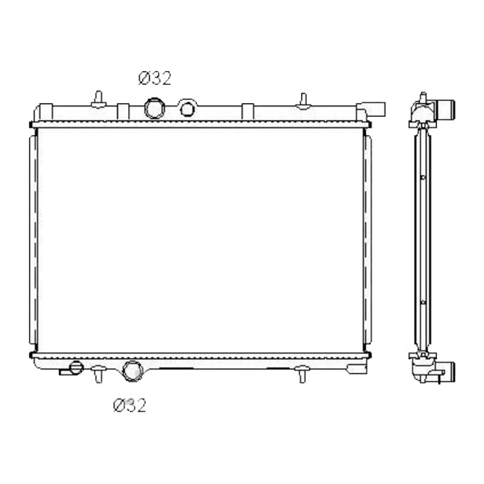 Protex Radiator RADP180P