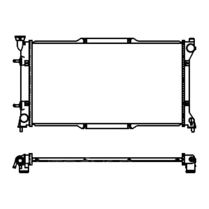 Protex Radiator RADSU510P