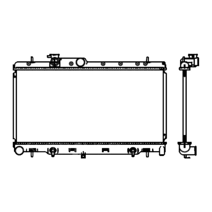 Protex Radiator RADSU523P