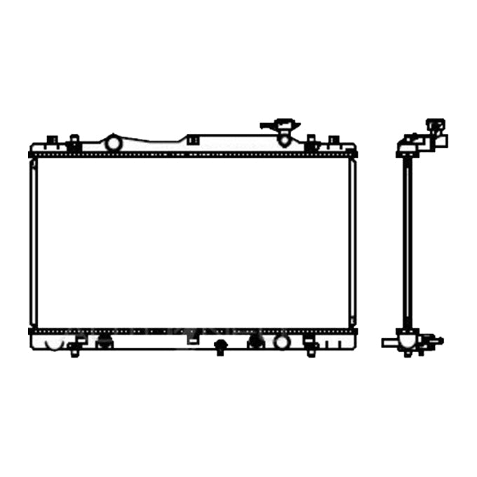 Protex Radiator RADSZ468P
