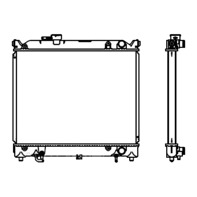 Protex Radiator RADSZ512P
