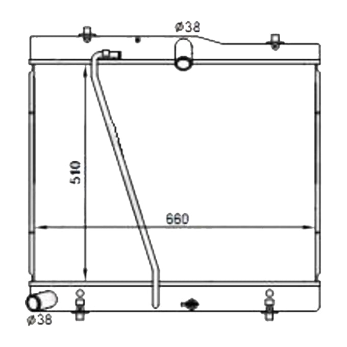 Protex Radiator RADT300P
