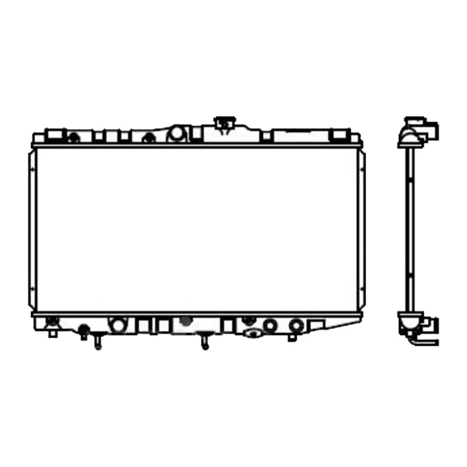 Protex Radiator RADT489P