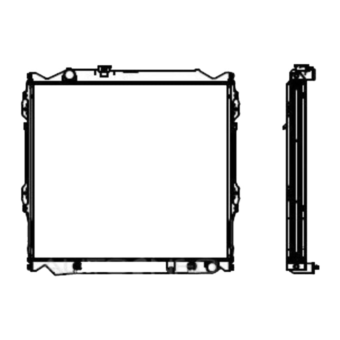 Protex Radiator RADT588P