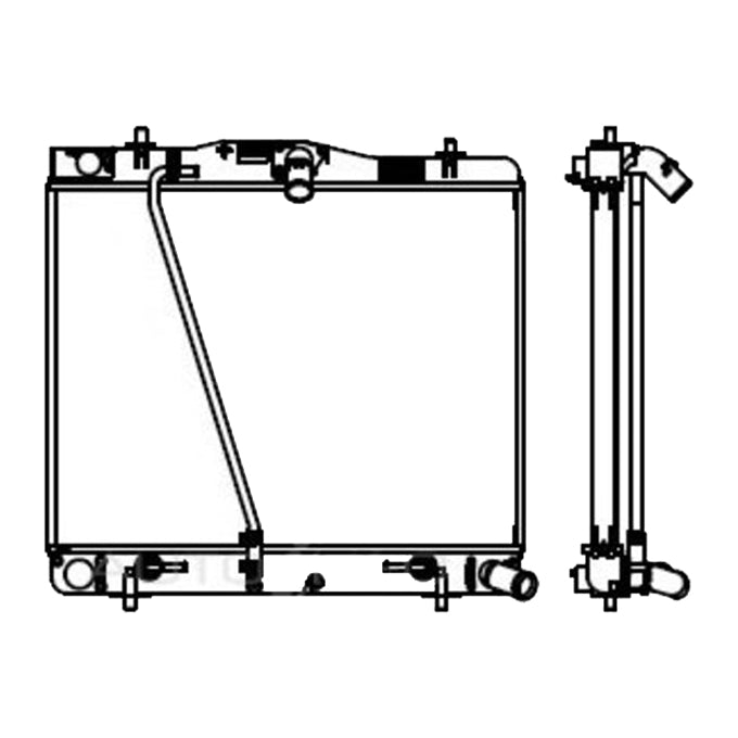Protex Radiator RADT596P