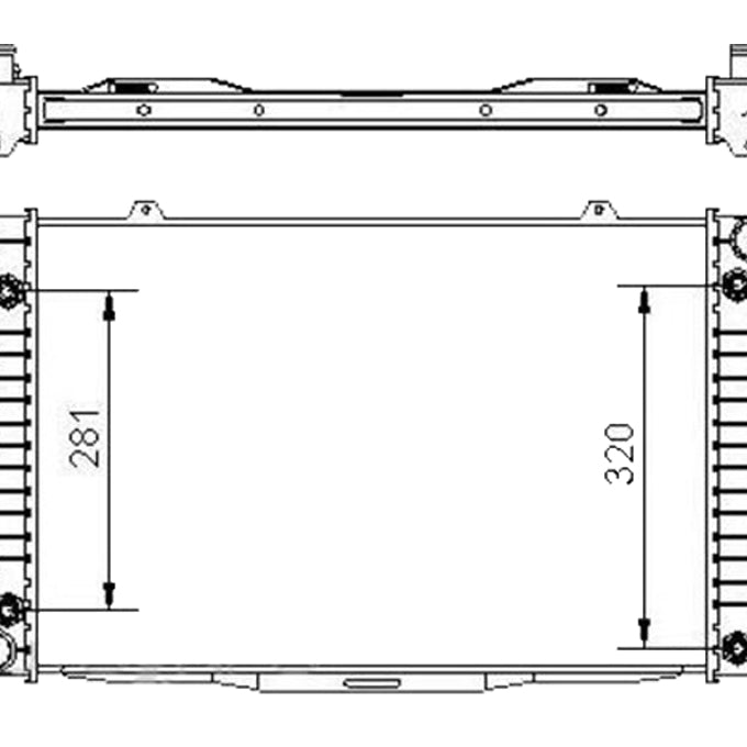 Protex Radiator RADVV272P