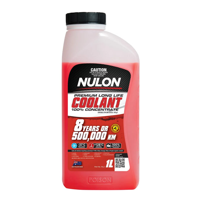 Nulon Red Premium Long Life Coolant Concentrate 1L - RLL1