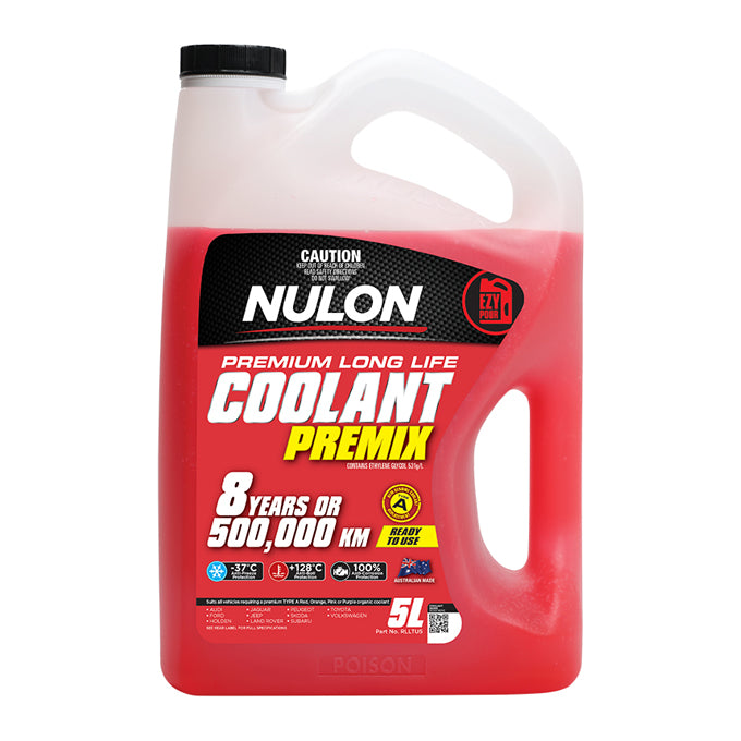 Nulon Red Premium Long Life Coolant Premix 5L - RLLTU5