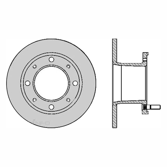 Protex  Ultra Select Disc Rotor SDR081