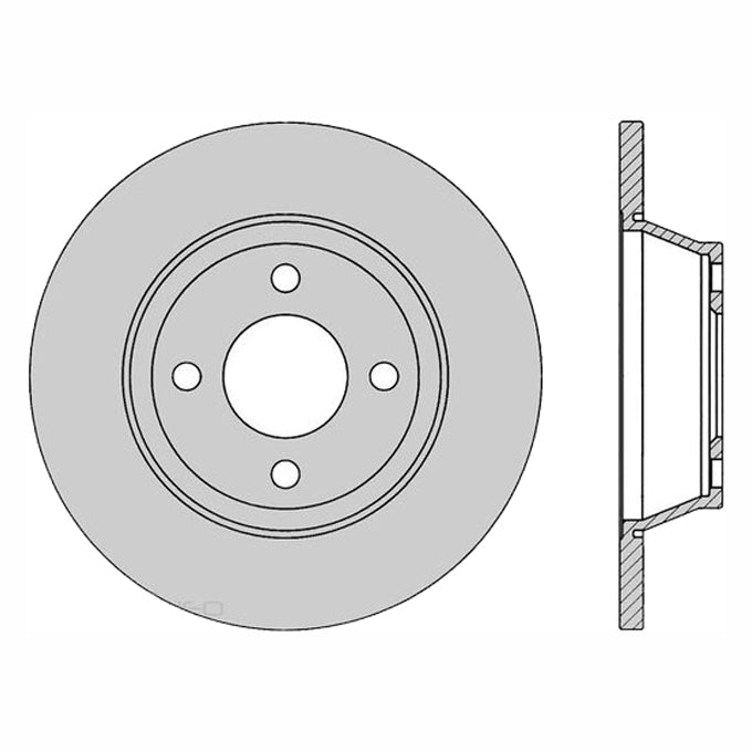 Protex  Ultra Select Disc Rotor SDR12008
