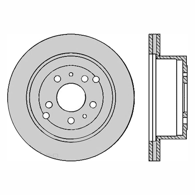 Protex  Ultra Select Disc Rotor SDR12022