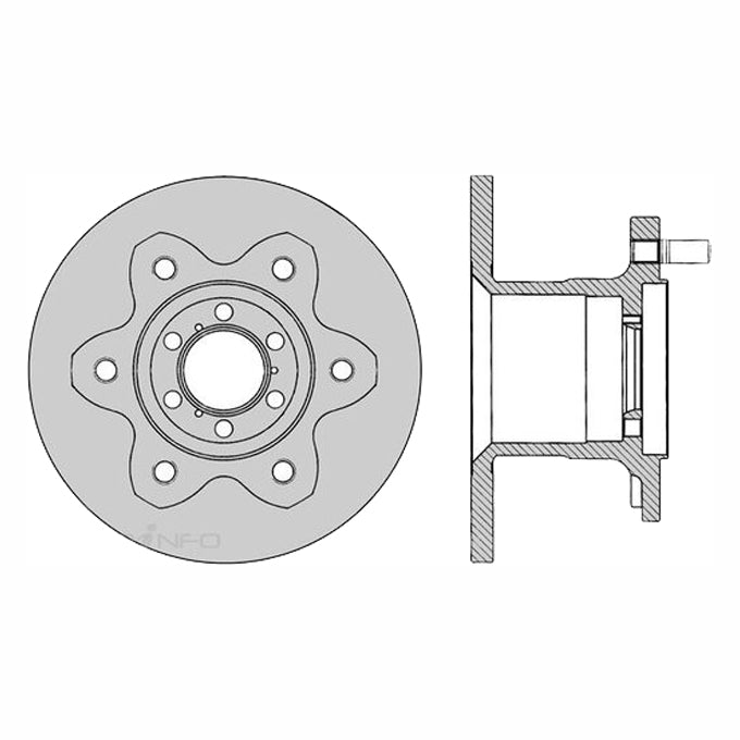 Protex  Ultra Select Disc Rotor SDR12041