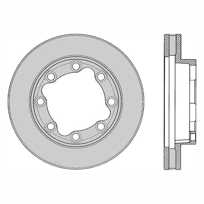 Protex  Ultra Select Disc Rotor SDR12124