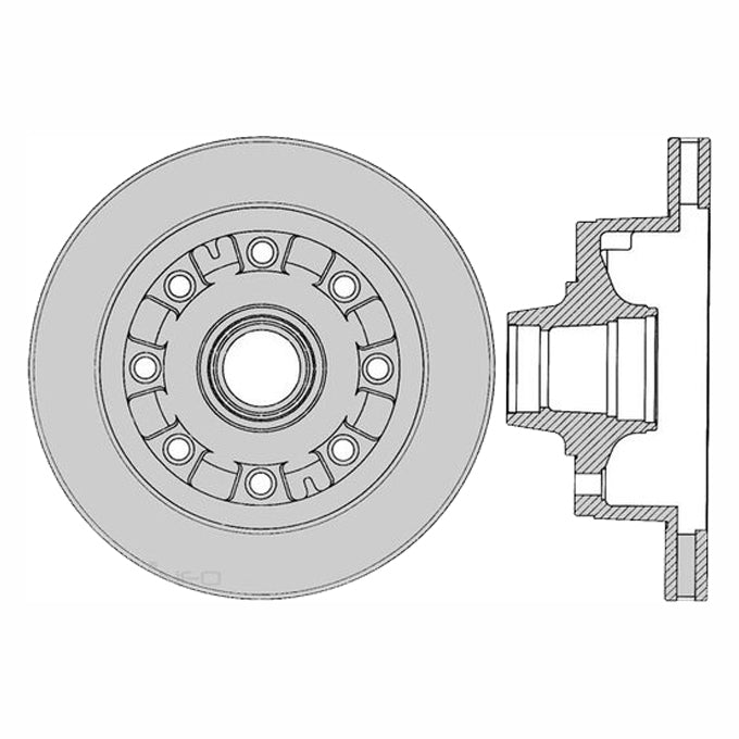 Protex  Ultra Select Disc Rotor SDR12142