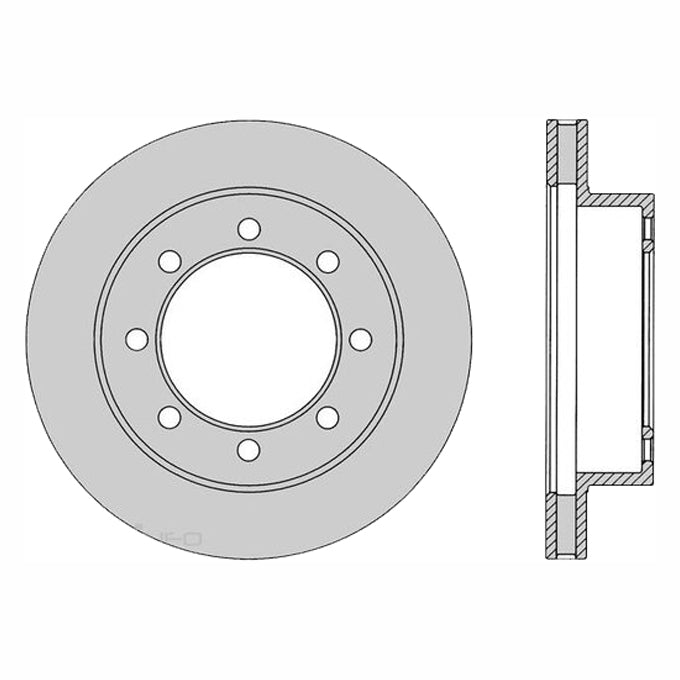 Protex  Ultra Select Disc Rotor SDR12144