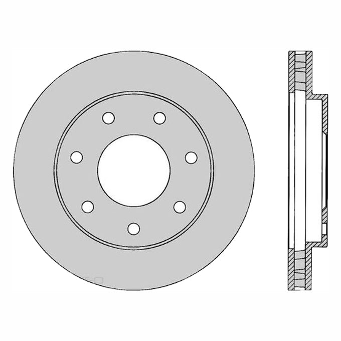 Protex  Ultra Select Disc Rotor SDR12145