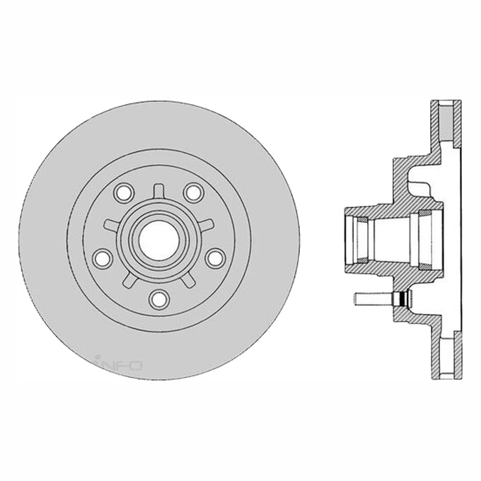 Protex  Ultra Select Disc Rotor SDR12253