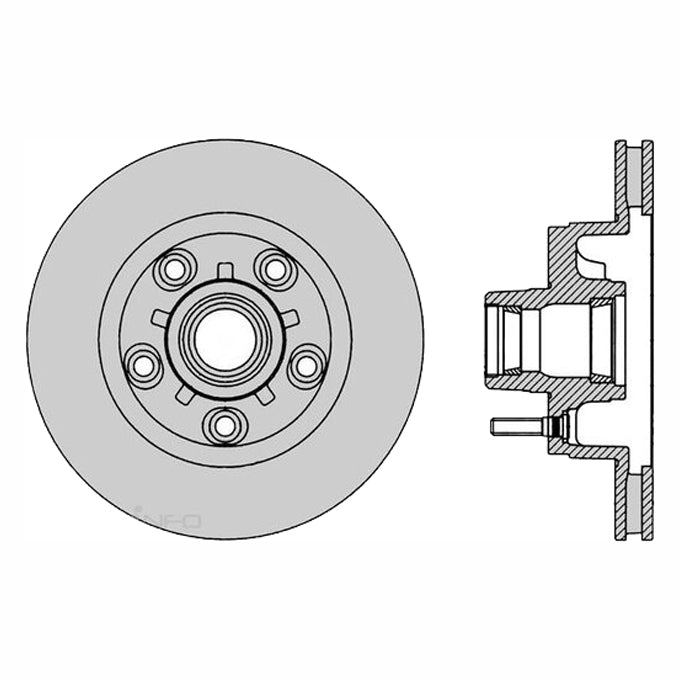 Protex  Ultra Select Disc Rotor SDR12257