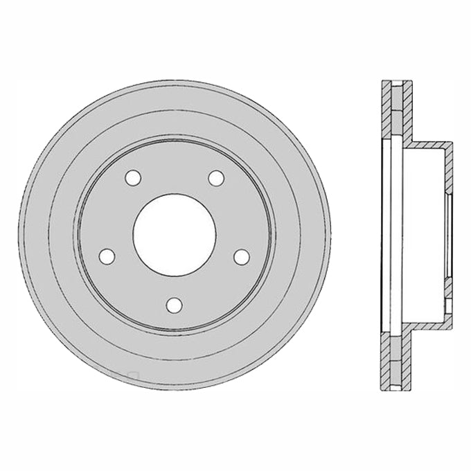 Protex  Ultra Select Disc Rotor SDR12258