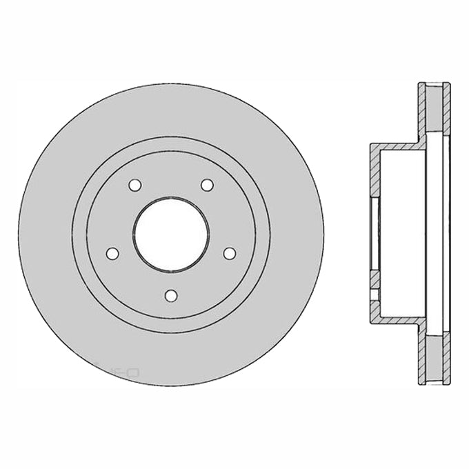 Protex  Ultra Select Disc Rotor SDR12264