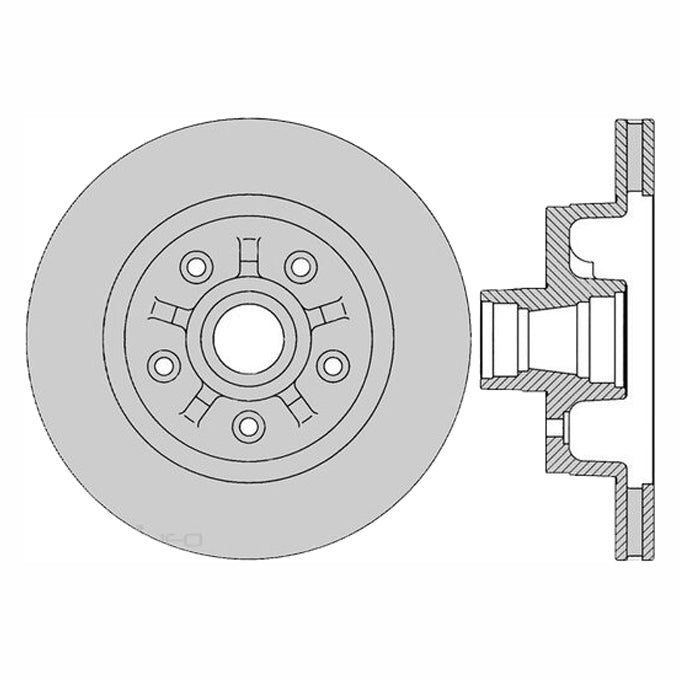 Protex  Ultra Select Disc Rotor SDR12282