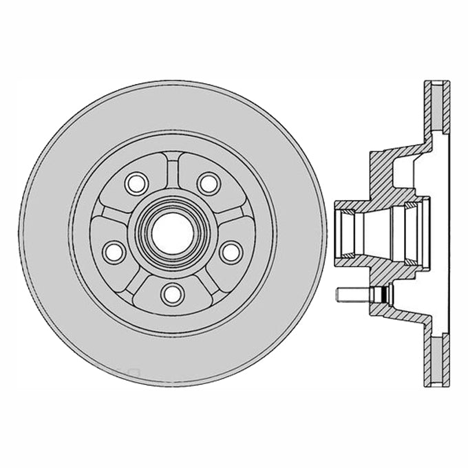 Protex  Ultra Select Disc Rotor SDR12284