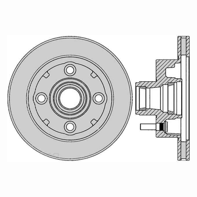 Protex  Ultra Select Disc Rotor SDR12286