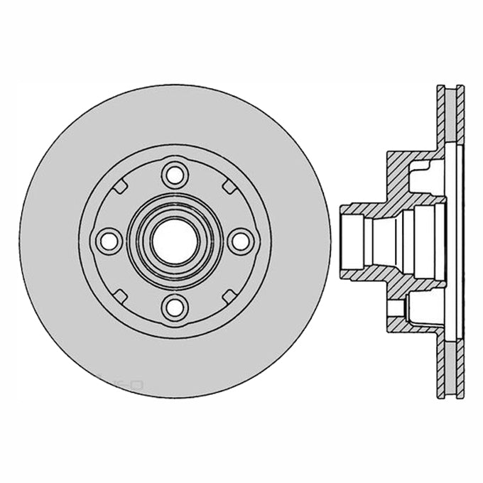 Protex  Ultra Select Disc Rotor SDR12287